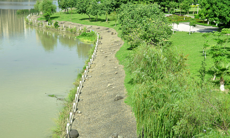 河道生態(tài)護坡